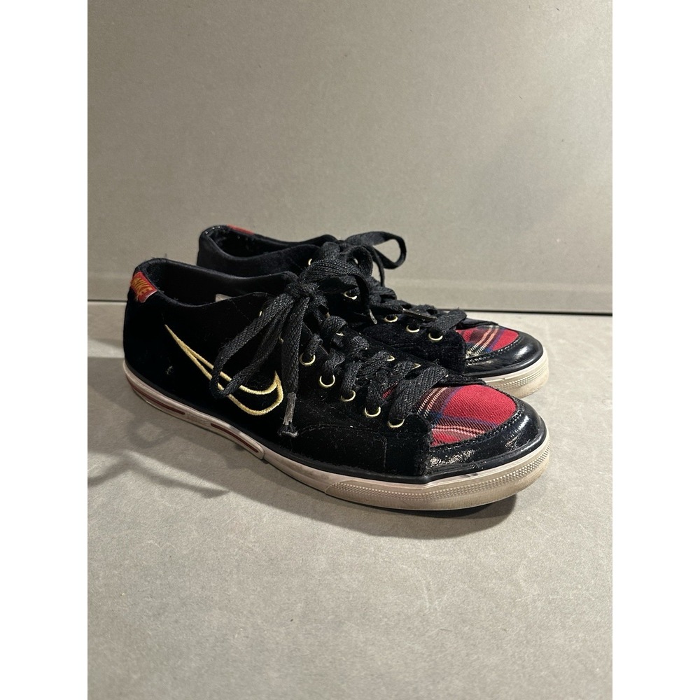 Women's‎ Nike Suede Plaid Flannel Blazer Low Style Shoes Size 8